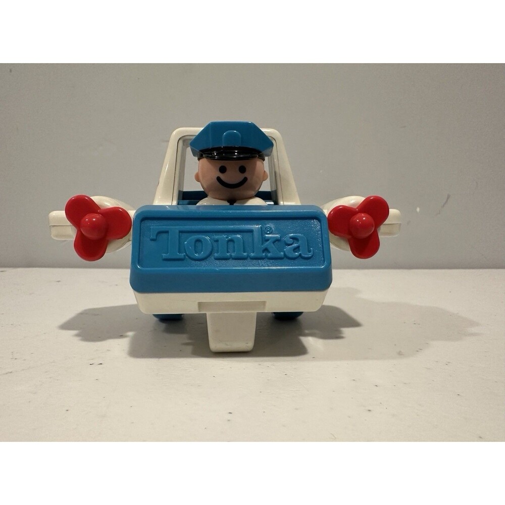 1987 Tonka Plane 1 Little Figures Included